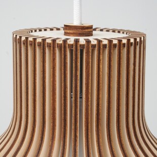 Lampa wisząca drewniana Graal 35cm | PlyStudio | Skandynawski design