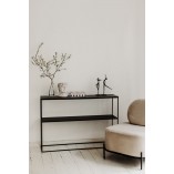 Konsola Stam 115x28cm Nordifra - Elegancki design i półka