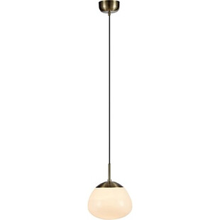 Lampa wisząca Rise Markslojd | Szklana, biała, E27