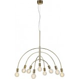 Lampa wisząca mosiężna Lavello 9-punktowa | Markslojd