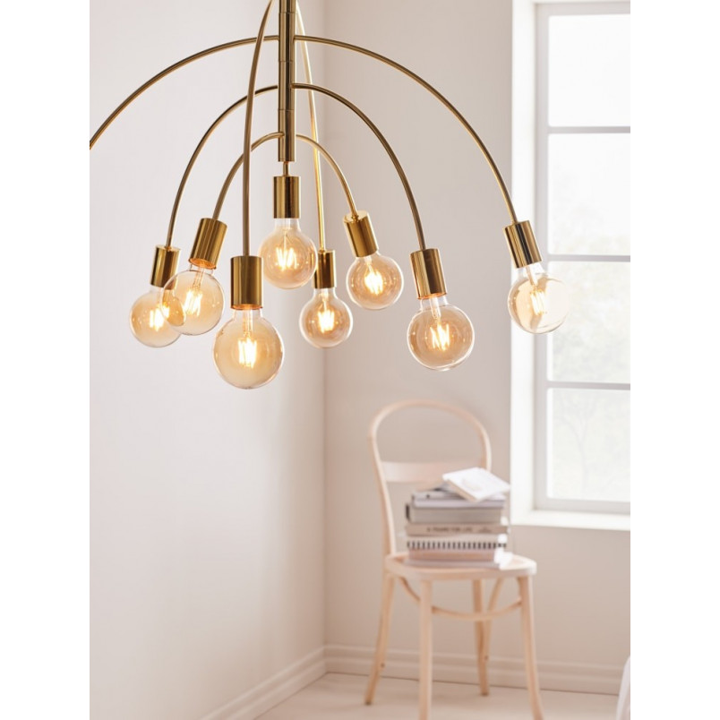 Lampa wisząca mosiężna Lavello 9-punktowa | Markslojd