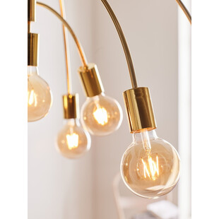 Lampa wisząca mosiężna Lavello 9-punktowa | Markslojd