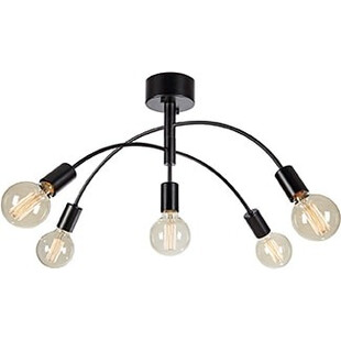 Lampa sufitowa 5 punktowa Cygnus 70cm czarna Markslojd