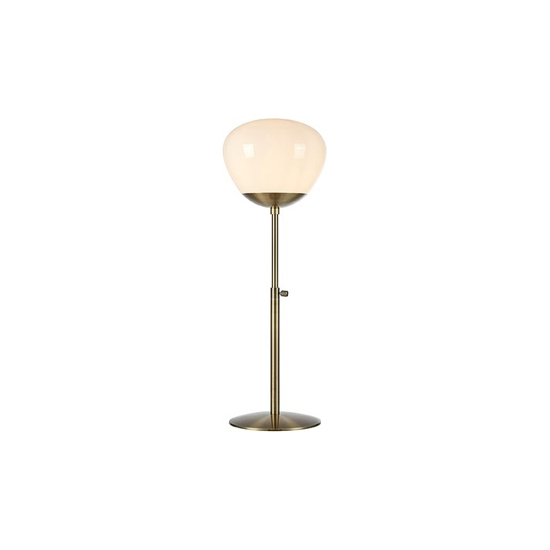 Lampa stołowa Rise biała Markslojd | Retro design