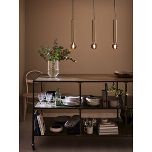 Lampa wisząca mosiężna Sencillo III 75cm Markslojd - Eleganckie oświetlenie