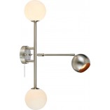Kinkiet Bedside Markslojd - Designerski kinkiet z włącznikiem