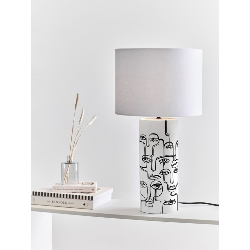 Lampa stołowa biała ceramiczna Family | Markslojd - Sklep