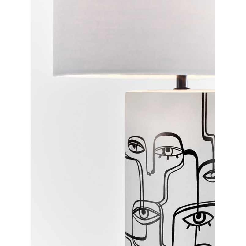 Lampa stołowa biała ceramiczna Family | Markslojd - Sklep