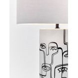 Lampa stołowa biała ceramiczna Family | Markslojd - Sklep
