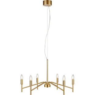 Żyrandol wiszący retro Monarch 70cm złoty Markslojd