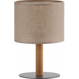 Lampa stołowa Deva | Boho, drewniana | TK Lighting