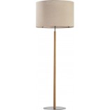 Lampa podłogowa drewniana Deva | TK Lighting - Salon