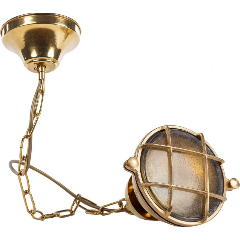 Lampa wisząca zewnętrzna Milos - ZumaLine | Mosiądz