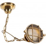 Lampa wisząca zewnętrzna Milos - ZumaLine | Mosiądz