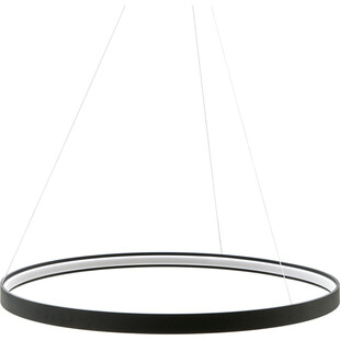 Lampa wisząca Circle LED czarna | ZumaLine - Nowoczesne oświetlenie