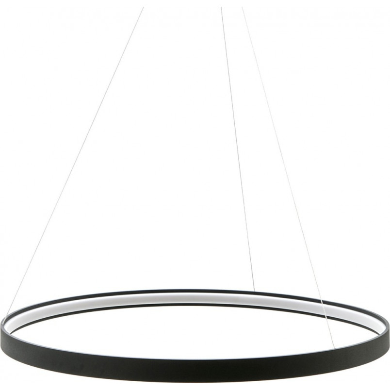 Lampa wisząca Circle LED czarna | ZumaLine - Nowoczesne oświetlenie