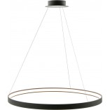 Lampa wisząca Circle LED czarna | ZumaLine - Nowoczesne oświetlenie