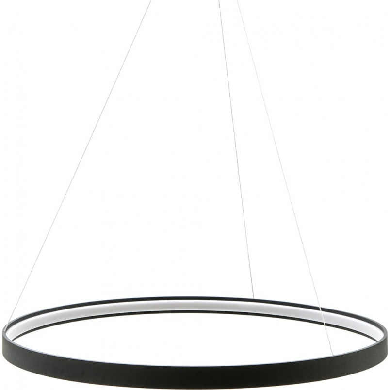 Lampa wisząca Circle LED czarna | ZumaLine - Nowoczesne oświetlenie