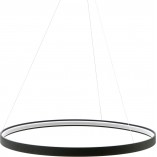 Lampa wisząca Circle LED czarna | ZumaLine - Nowoczesne oświetlenie