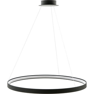 Lampa wisząca Circle LED czarna | ZumaLine - Nowoczesne oświetlenie
