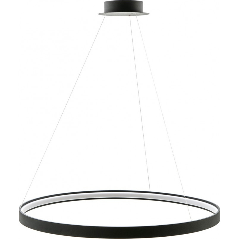 Lampa wisząca Circle LED czarna | ZumaLine - Nowoczesne oświetlenie