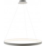 Lampa wisząca LED Circle 110cm biała ZumaLine - Nowoczesne oświetlenie