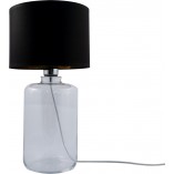 Lampa stołowa czarno-złota Samasun - ZumaLine | Eleganckie oświetlenie