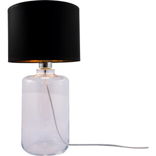 Lampa stołowa czarno-złota Samasun - ZumaLine | Eleganckie oświetlenie