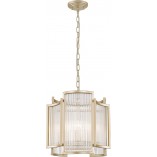 Lampa Hampton Sergio ZumaLine - Szklana, Złota | Oświetlenie