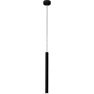 Lampa wisząca tuba Loya LED 8cm czarna ZumaLine