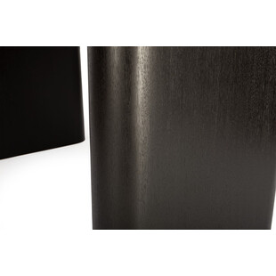 Stół prostokątny Nordifra Pelare 240x100 czarny dąb - Elegancki design