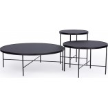 Stolik kawowy okrągły Tre 90cm Nordifra - Elegancki design