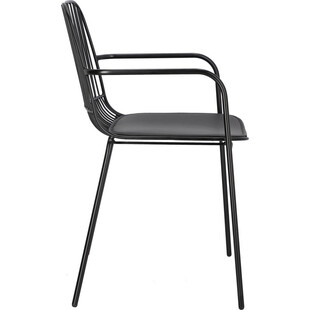 Krzesło druciane Willy Arm Black - Intesi | Nowoczesny design