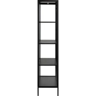 Regał zamykany Newcastle 180cm czarny Actona - Stylowe przechowywanie