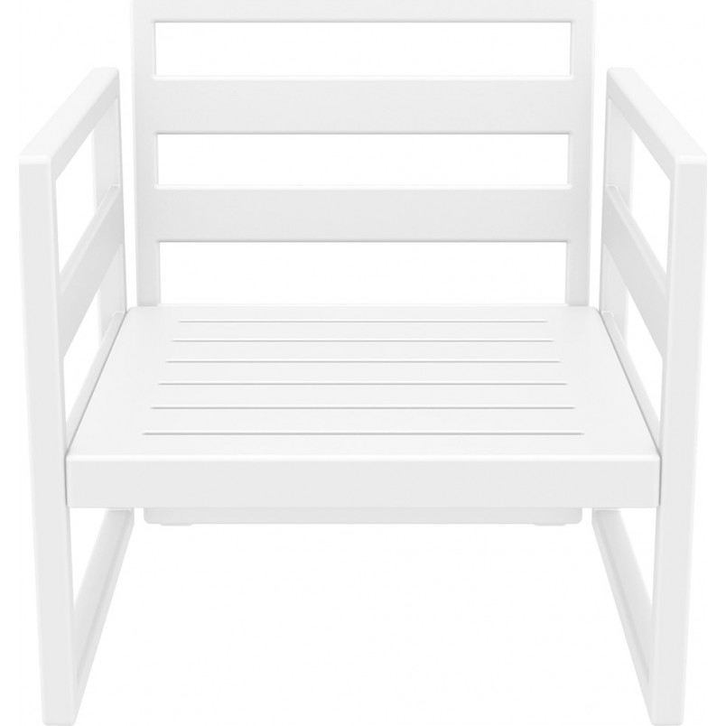 Fotel ogrodowy Mykonos biały Siesta - Komfort i styl!