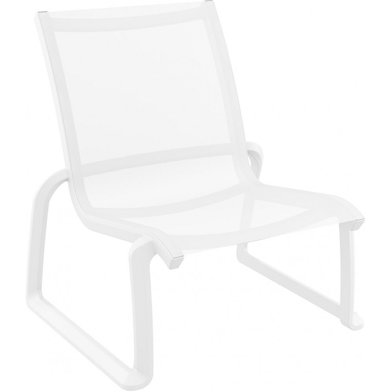 Fotel ogrodowy Pacific biały Siesta - Komfort i styl!