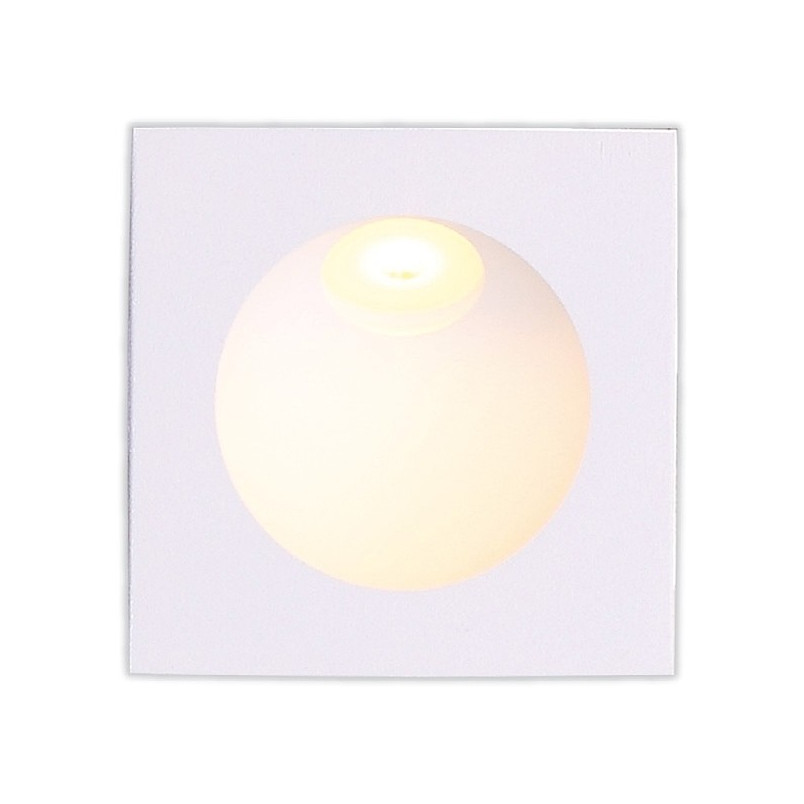 Oprawa schodowa Time Square 8cm biała MaxLight - LED