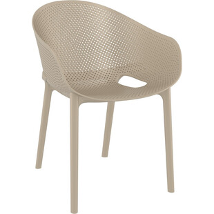 Krzesło Sky Pro beżowe Siesta - Elegancki design i wygoda