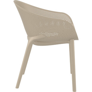 Krzesło Sky Pro beżowe Siesta - Elegancki design i wygoda