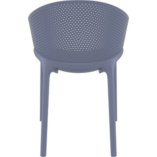 Krzesło Sky Pro Siesta - Ażurowe, Szare | Komfort i Design