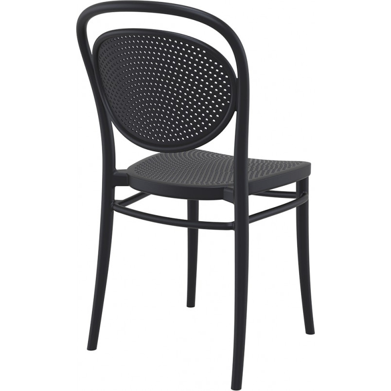 Krzesło Marcel czarne Siesta - Eleganckie i funkcjonalne |