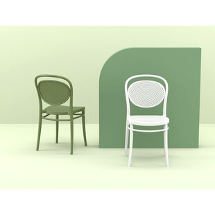 Krzesło Siesta Marcel - Ażurowe, Szare - Komfort i Design
