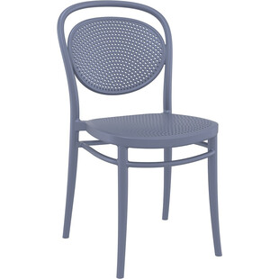 Krzesło Siesta Marcel - Ażurowe, Szare - Komfort i Design