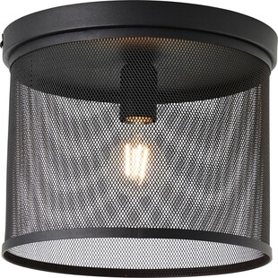 Plafon ażurowy Tonno 28cm czarny Brilliant