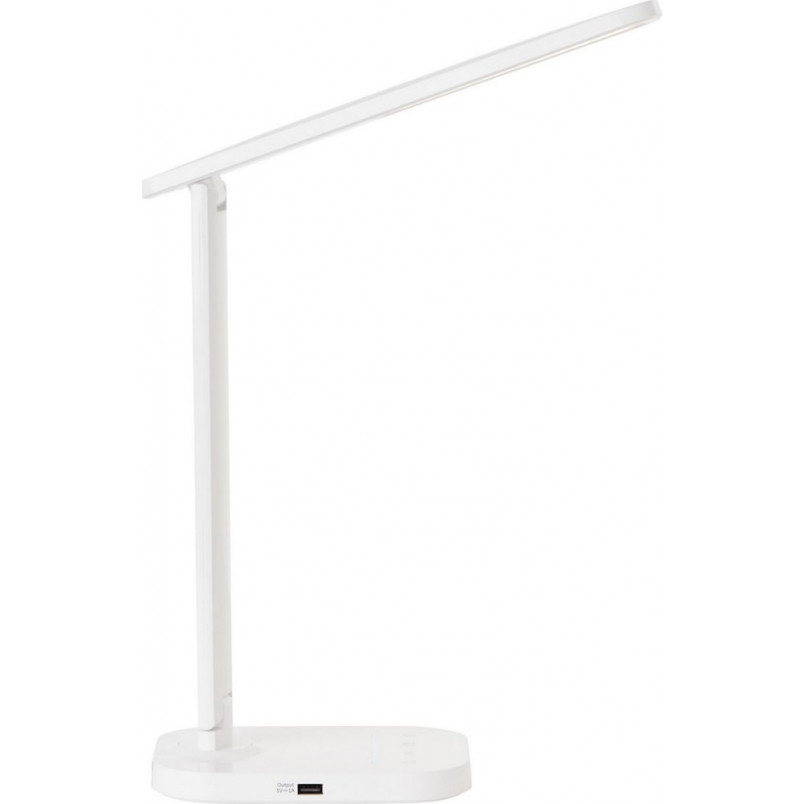 Lampa biurkowa Vicari biała | Nowoczesne oświetlenie Brilliant