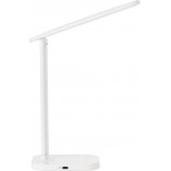Lampa biurkowa Vicari biała | Nowoczesne oświetlenie Brilliant