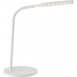 Lampa biurkowa minimalistyczna Joni biała - Brilliant