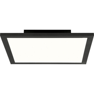 Plafon kwadratowy nowoczesny Buffi 29,5cm czarny Brilliant