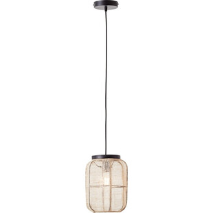 Lampa wisząca boho Tanah 22cm - Naturalny design | Brilliant