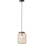 Lampa wisząca boho Tanah 22cm - Naturalny design | Brilliant
